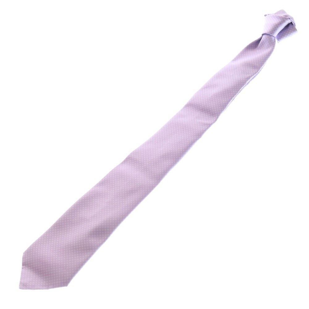 LOUIS VUITTON(ルイヴィトン) Silk Tie MR0197 シルク 総柄ネクタイ パープル