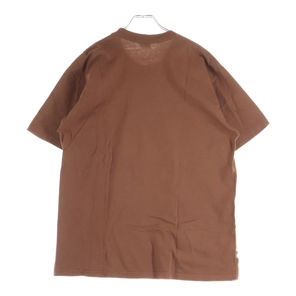 SUPREME(シュプリーム) 23AW Camacho Tee カマチョ フロントロゴプリント クルーネック半袖Tシャツカットソー ブラウン