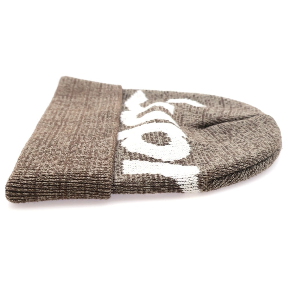 SUPREME(シュプリーム) 24AW Big Logo Beanie ビッグロゴビーニー ニットキャップ ニット帽 帽子 ブラウン