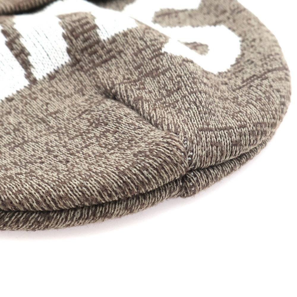 SUPREME(シュプリーム) 24AW Big Logo Beanie ビッグロゴビーニー ニットキャップ ニット帽 帽子 ブラウン
