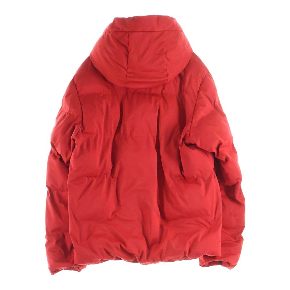 RATTLE TRAP(ラトルトラップ) JUST PLAY シームレスジャガード フード ブルゾン 中綿ジャケット レッド M0503FJM505