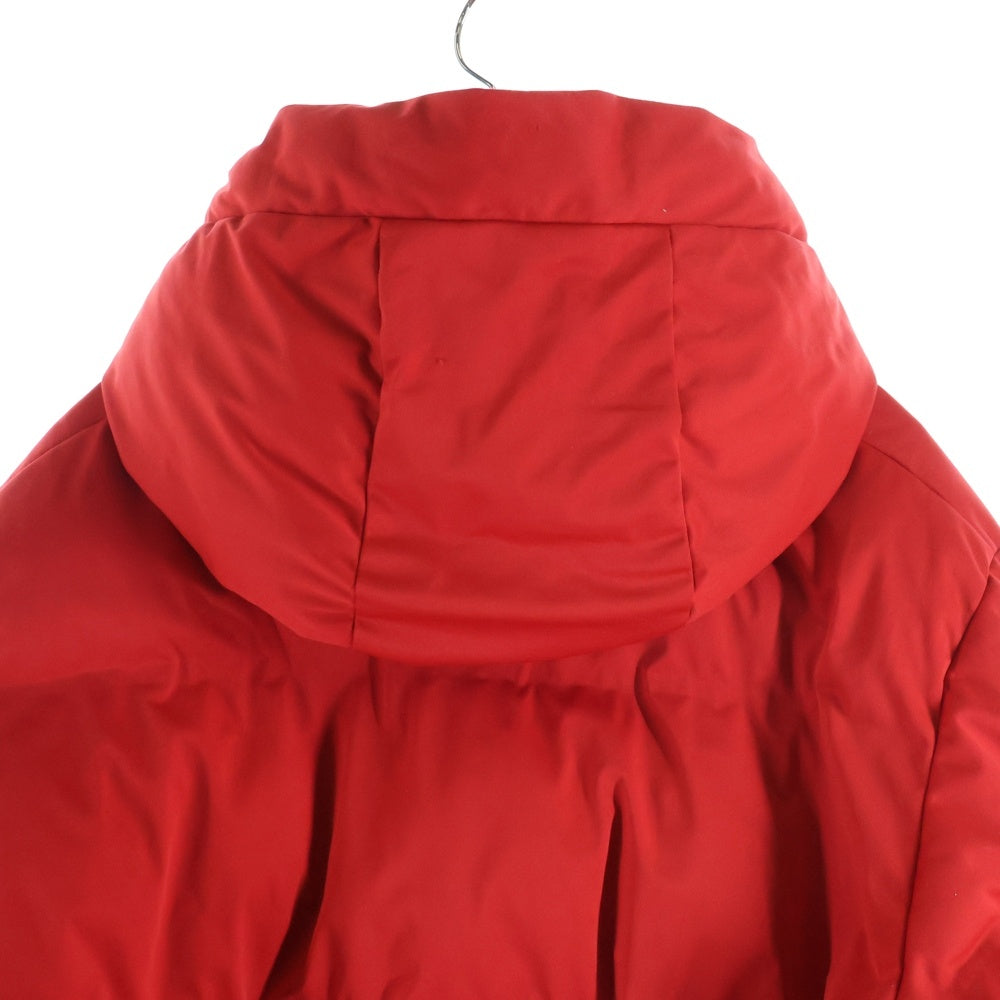 RATTLE TRAP(ラトルトラップ) JUST PLAY シームレスジャガード フード ブルゾン 中綿ジャケット レッド M0503FJM505