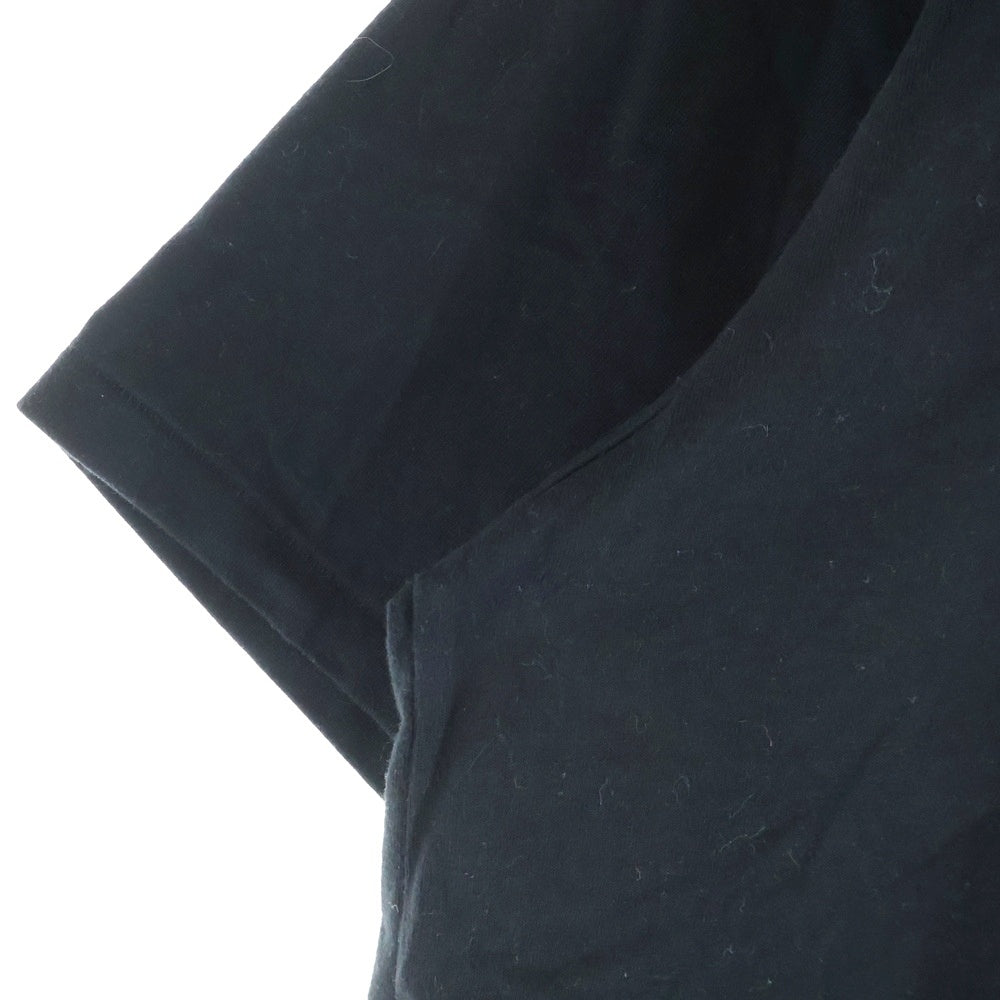 A BATHING APE(アベイシングエイプ) Colour Camo C By Bathing Ape T-Shirt カラーカモ ロゴプリント クルーネック半袖Tシャツカットソー ブラック 001GDI201002H