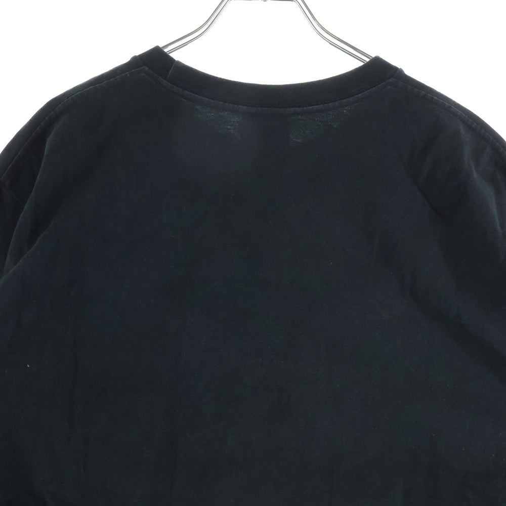 A BATHING APE(アベイシングエイプ) COLOR CAMO COLLEGE TEE カラーカモ カレッジTEE クルーネック半袖Tシャツカットソー ブラック