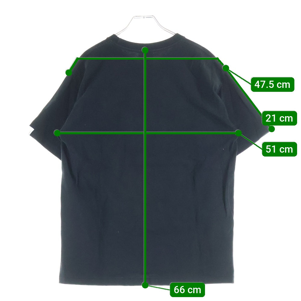 A BATHING APE(アベイシングエイプ) COLOR CAMO COLLEGE TEE カラーカモ カレッジTEE クルーネック半袖Tシャツカットソー ブラック