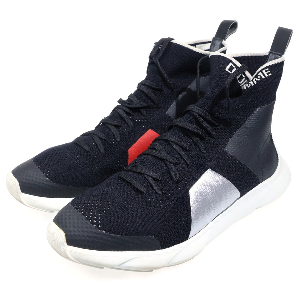 Dior HOMME(ディオールオム) 18SS レースアップソックススニーカー ブラック 18HDC