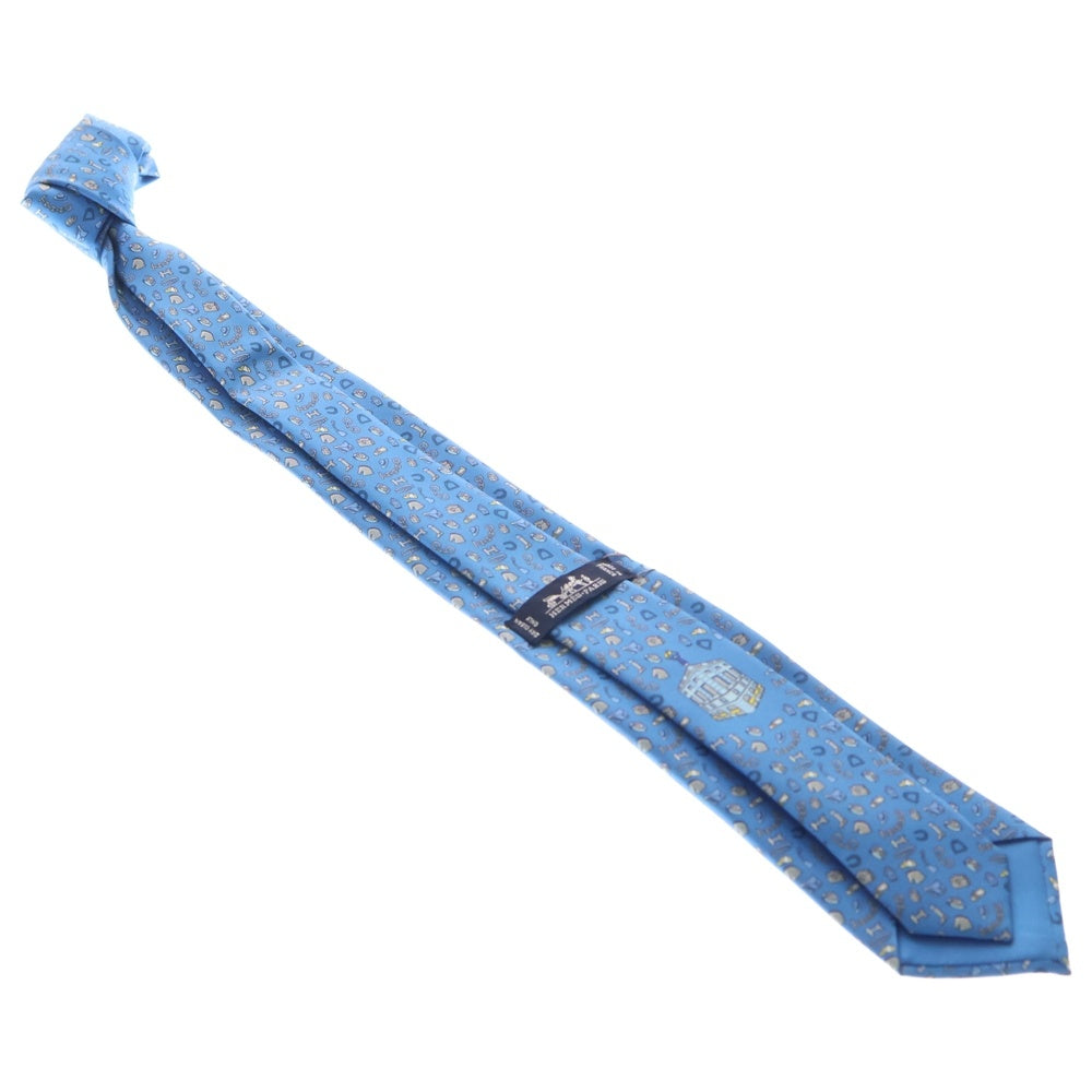HERMES(エルメス) Faubourg a la Canquille Silk Tie フォーブルの