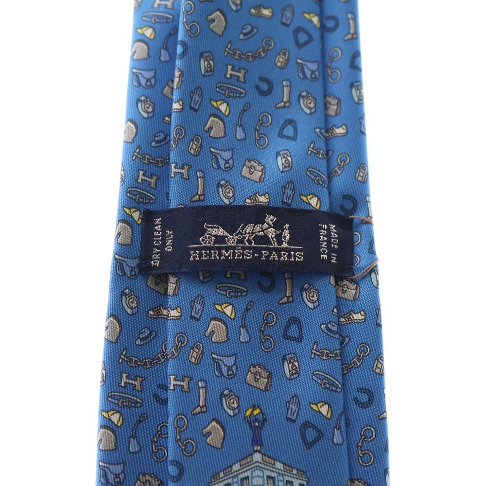 HERMES(エルメス) Faubourg a la Canquille Silk Tie フォーブルの
