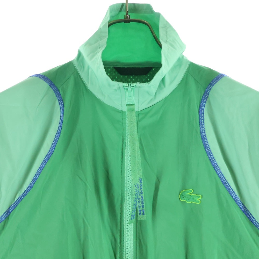 LACOSTE(ラコステ) パネル切り替え トラックジャケット グリーン レディース BF0061