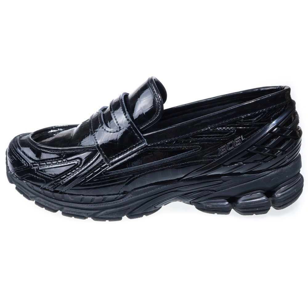 New Balance(ニューバランス) 1906L U1906LCR ロゴ メタリック ローファー ブラック US11/29cm