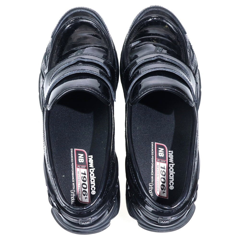 New Balance(ニューバランス) 1906L U1906LCR ロゴ メタリック ローファー ブラック US11/29cm