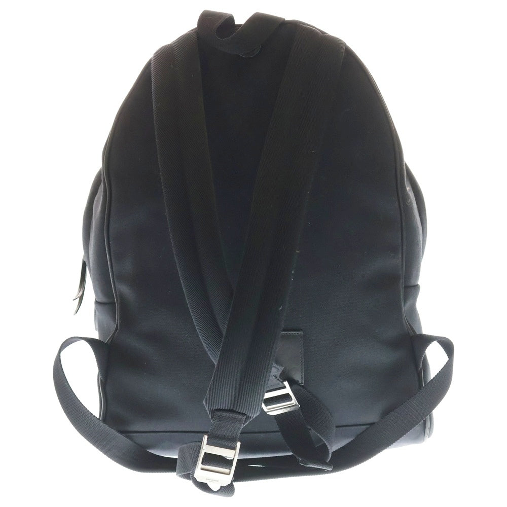 SAINT LAURENT PARIS(サンローランパリ) クラシックハンター バックパック ロゴ バッグ ブラック 435988 0716