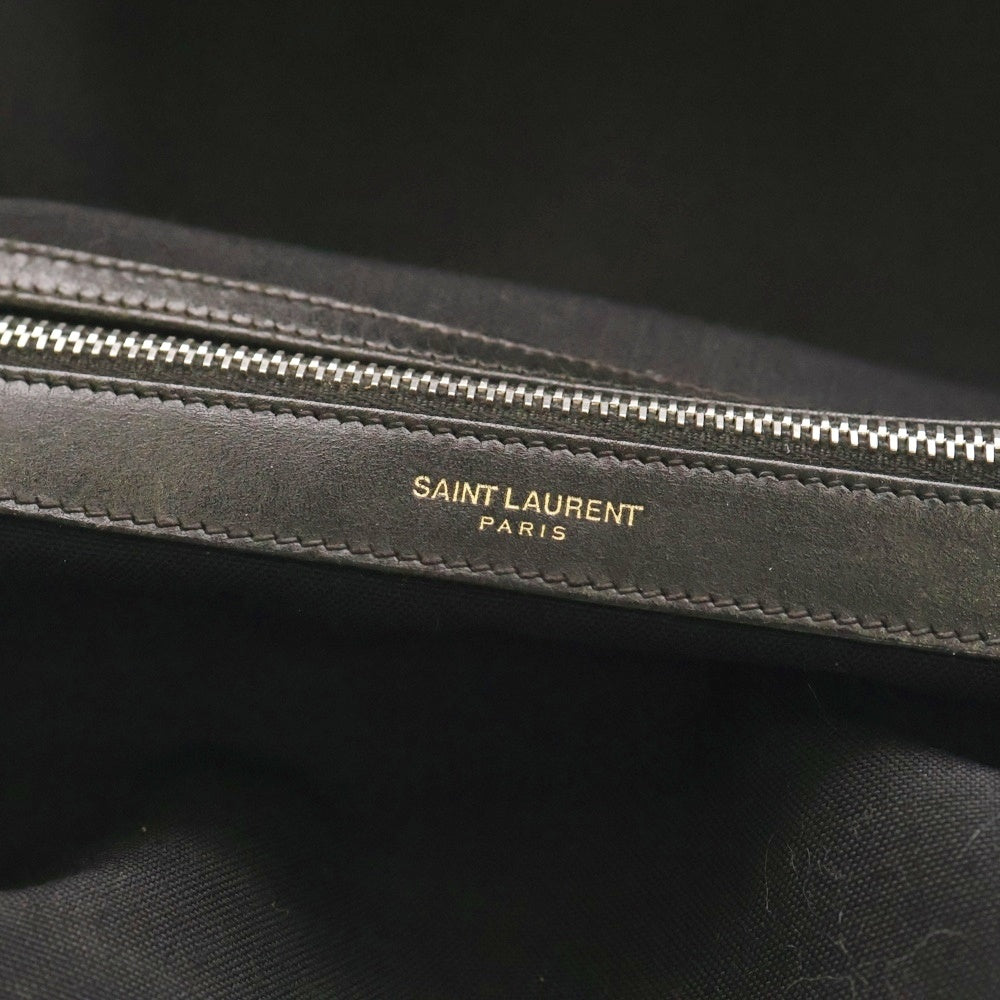 SAINT LAURENT PARIS(サンローランパリ) クラシックハンター バックパック ロゴ バッグ ブラック 435988 0716