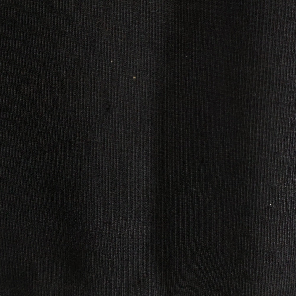 GIVENCHY(ジバンシィ) 19SS ロゴ刺繍 フロントボーダーロゴ クルーネックスウェットシャツ ブラック BM70HS3003