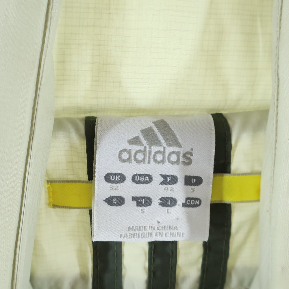 adidas(アディダス) CLIMAPROOF JACKET クライマプルーフ 中綿ジャケット アイボリー
