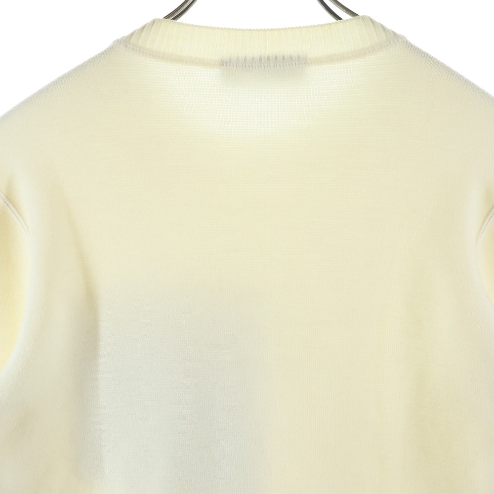 FENDI(フェンディ) 20SS ズッカ柄メッシュポケット クルーネックニット セーター ベージュ レディース FAE536 AAXS