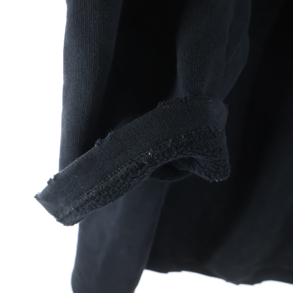 BALENCIAGA(バレンシアガ) 21AW FREE Embroidery No Rib Pullover Hoodie FREE刺繍 プルオーバーパーカー フーディ ブラック 661711 TKVD4