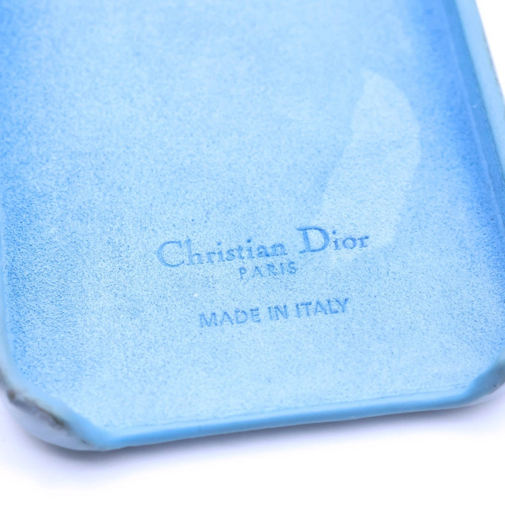 Christian Dior(クリスチャンディオール) 22SS LADY DIOR iPhone 13 Pro Case S0959ONMJ レディディオール アイフォン13プロ スマートフォンケース ブルー