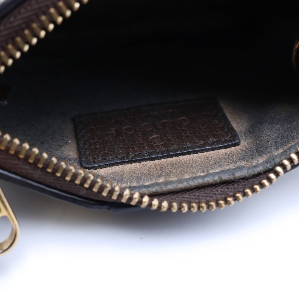 GUCCI(グッチ) GGスプリーム オフディア エボニー コインケース 671722 ベージュ レディース