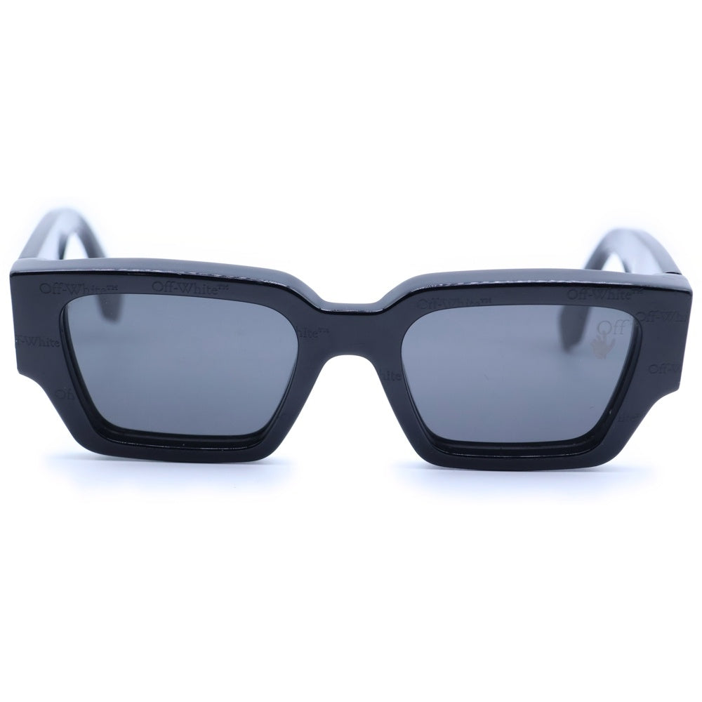 OFF-WHITE(オフホワイト) Virgil Rectangular Frame OW40014U ロゴフレームサングラス ブラック
