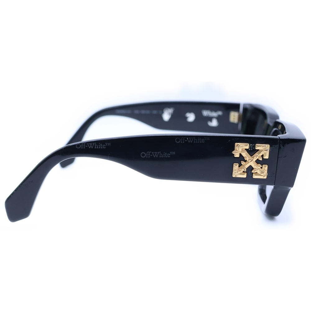 OFF-WHITE(オフホワイト) Virgil Rectangular Frame OW40014U ロゴフレームサングラス ブラック
