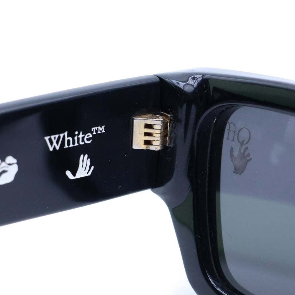 OFF-WHITE(オフホワイト) Virgil Rectangular Frame OW40014U ロゴフレームサングラス ブラック