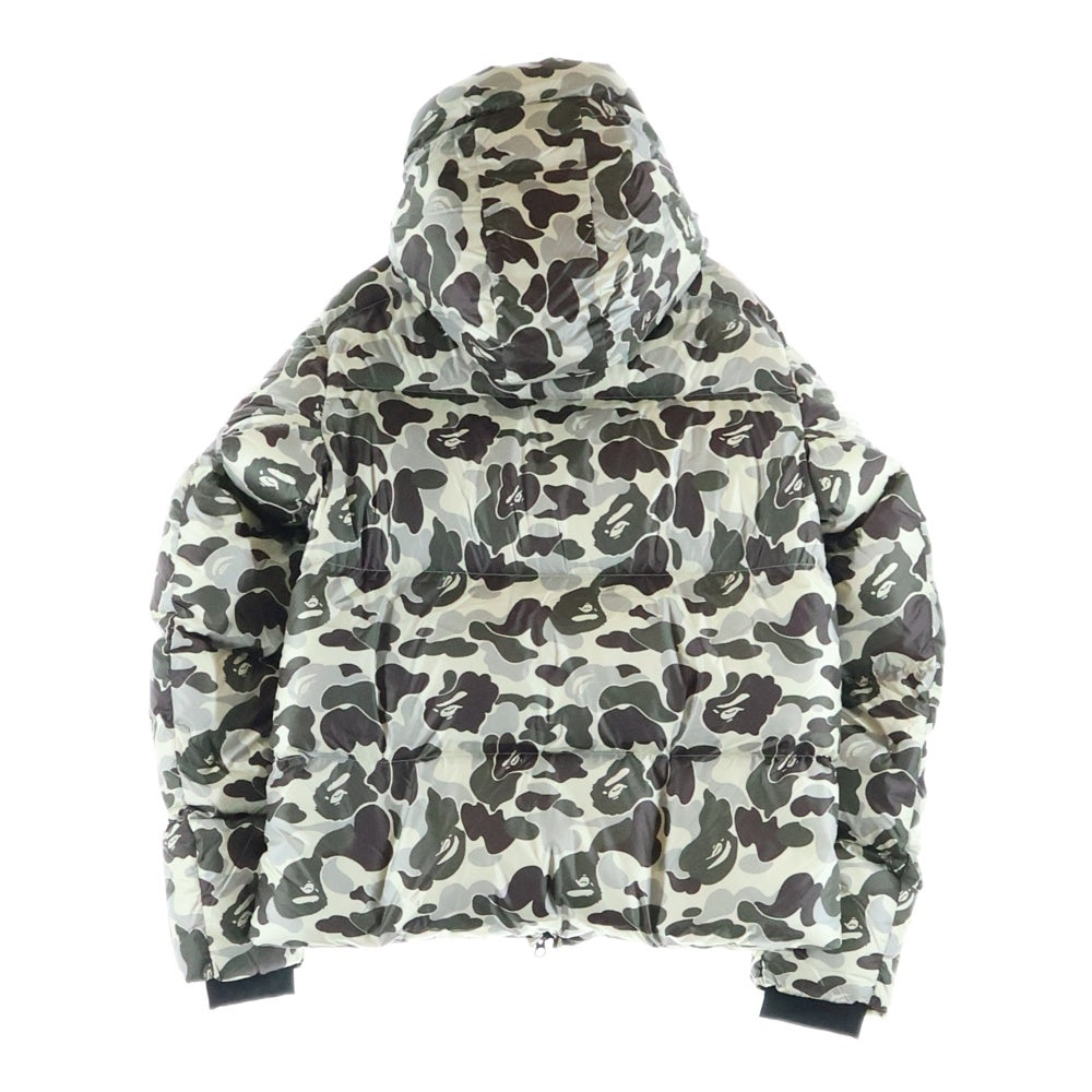 CANADA GOOSE(カナダグース) 23AW ×A BATHIN APE ABC CAMO CROFTON PUFFER ×ア ベイシング エイプ カモフラージュダウンジャケット ホワイト/迷彩 7999MBC