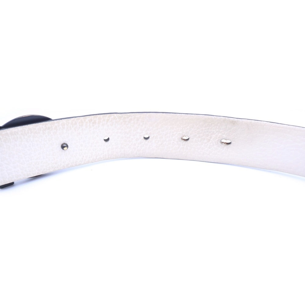 Salvatore Ferragamo(サルヴァトーレ フェラガモ) DOUBLE GANCINI ダブルガンチーニ ベルト ネイビー