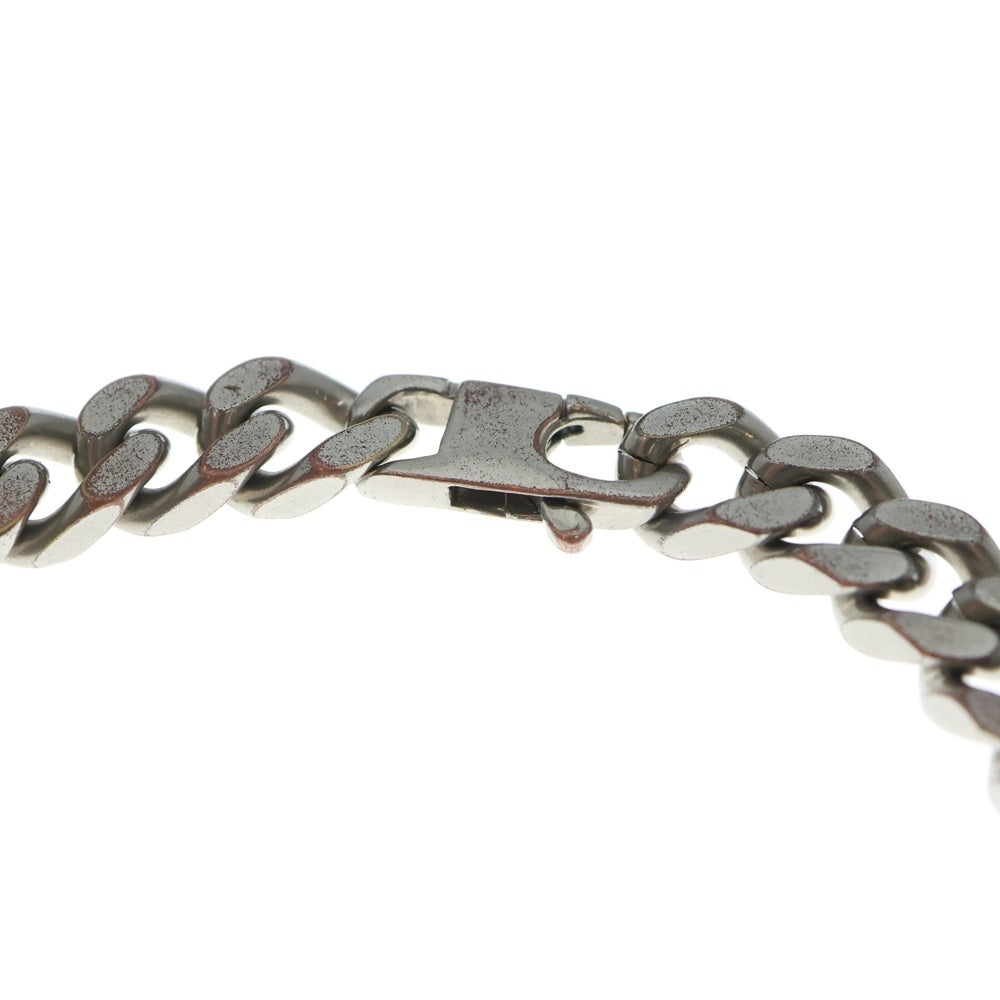 MM6 Maison Margiela(エムエムシックスメゾンマルジェラ) Numeric Logo Plate Necklace ロゴプレート ブラス ナンバー チェーン ネックレス シルバー SM7UU0045 SV0235