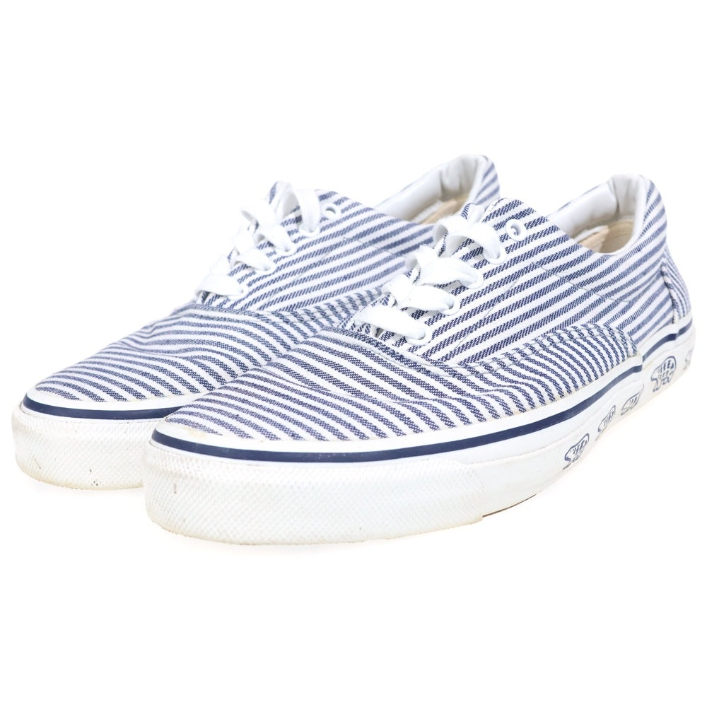 HUMAN MADE(ヒューマンメイド) Human Made Deck Shoes White Polar Bear ストライプ ポーラーベア ローカットスニーカー US9/27cm ブルー/ホワイト HM21GD044