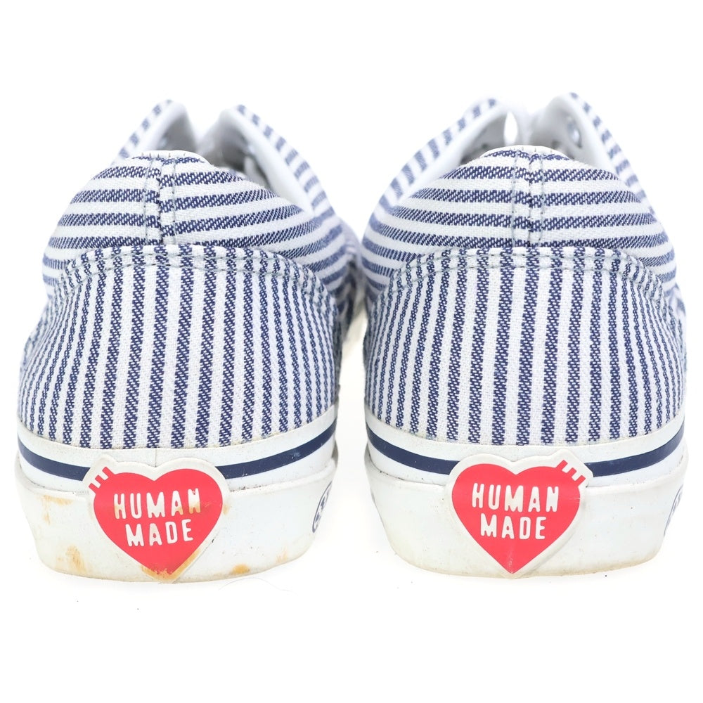 HUMAN MADE(ヒューマンメイド) Human Made Deck Shoes White Polar Bear ストライプ ポーラーベア ローカットスニーカー US9/27cm ブルー/ホワイト HM21GD044