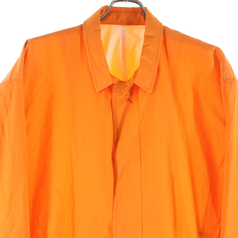 UNUSED(アンユーズド) NYLON LONG COAT ナイロン ロングコート オレンジ US1874