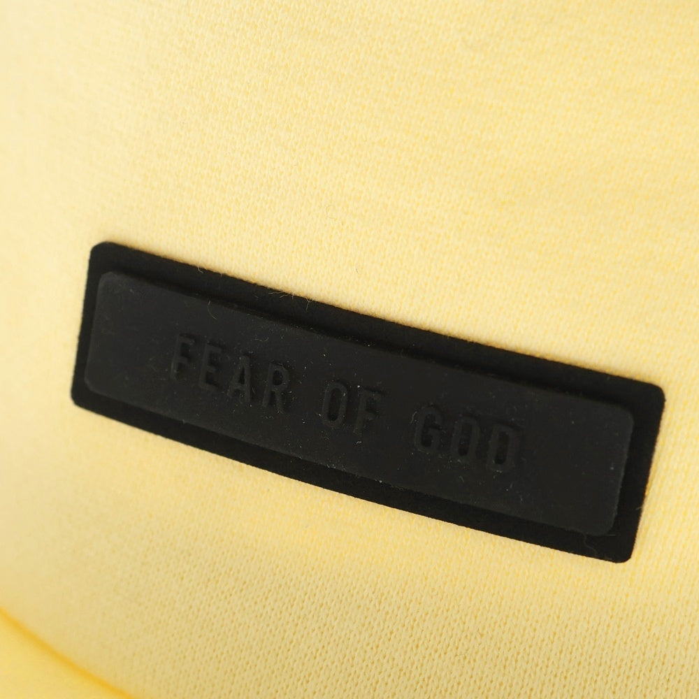 FEAR OF GOD ESSENTIALS(フィアオブゴッド エッセンシャルズ) Garden Yellow Fleece Baseball Cap ガーデン イエロー フリース ベースボールキャップ 帽子 イエロー レディース
