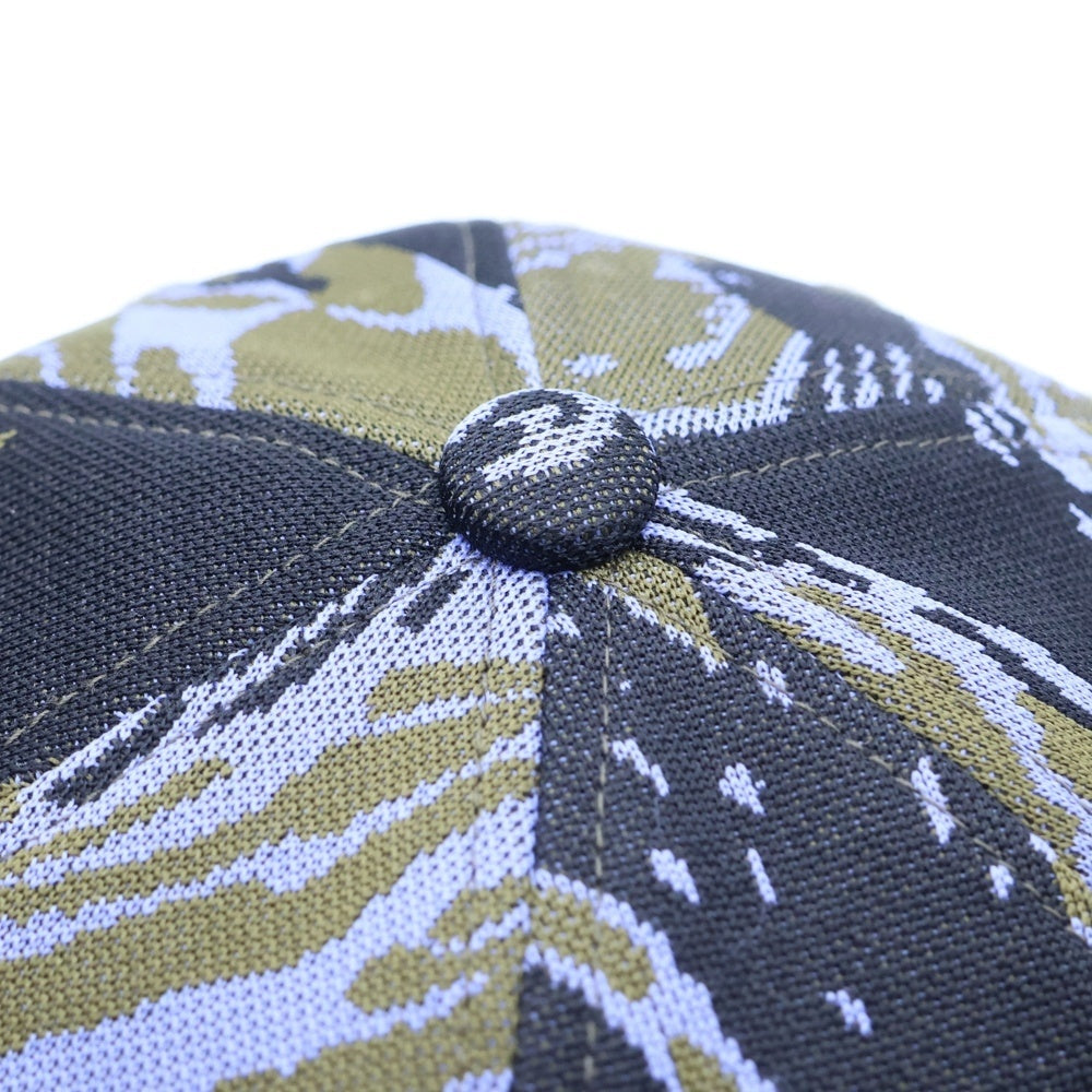 Needles(ニードルス) x PURPLE THINGS Baseball Cap Poly Jq MR401 パープルシングス ベースボール キャップ ポリ Jq 帽子 パープル/カーキ レディース