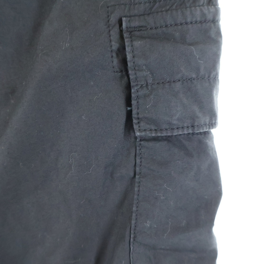 STONE ISLAND(ストーンアイランド) 25SS STRETCH COTTON TELA PARACADDUTE K1S153100031 ストレッチ コットン テラ カーゴパンツ ブラック