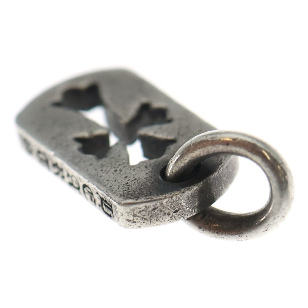 CHROME HEARTS(クロムハーツ) DT TNY CO CRS タイニーカットアウトクロスドッグタグ チャーム ペンダントトップ シルバー BCA252