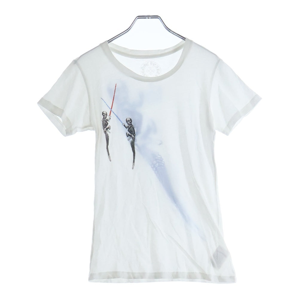 CHROME HEARTS(クロムハーツ) FOTI SWORD S/S T-Shirt フォティ ソード クルーネック半袖Tシャツカットソー レディース ホワイト
