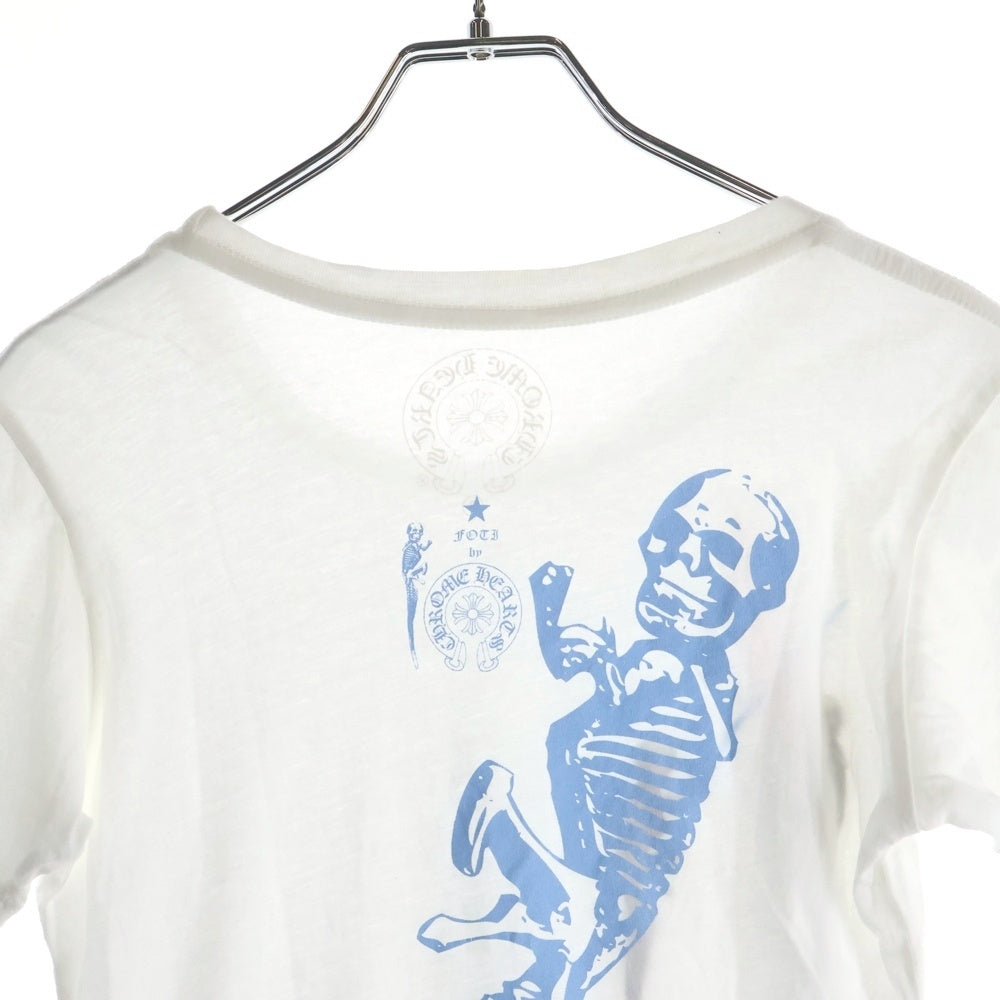 CHROME HEARTS(クロムハーツ) FOTI SWORD S/S T-Shirt フォティ ソード クルーネック半袖Tシャツカットソー レディース ホワイト
