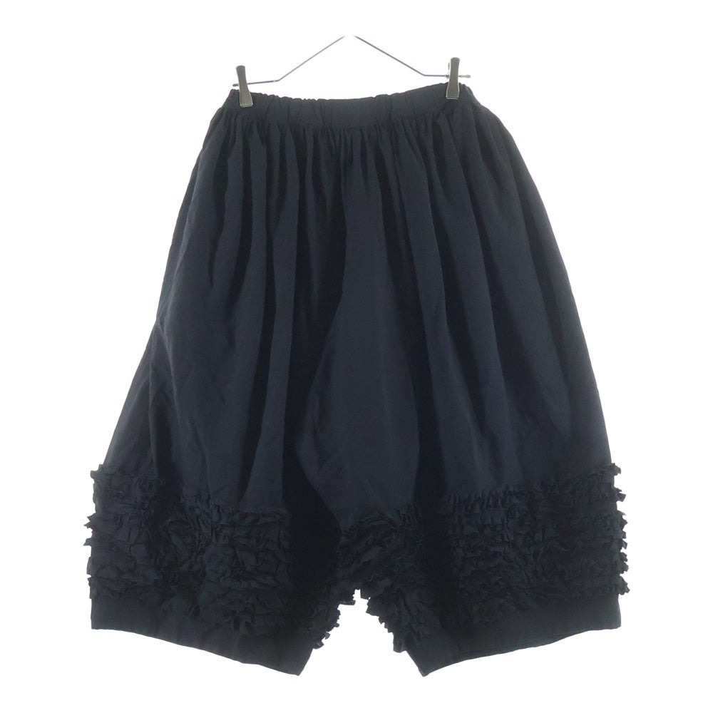 COMME des GARCONS(コムデギャルソン) 25AW フリル ワイドパンツ ブラック レディース RP-P025