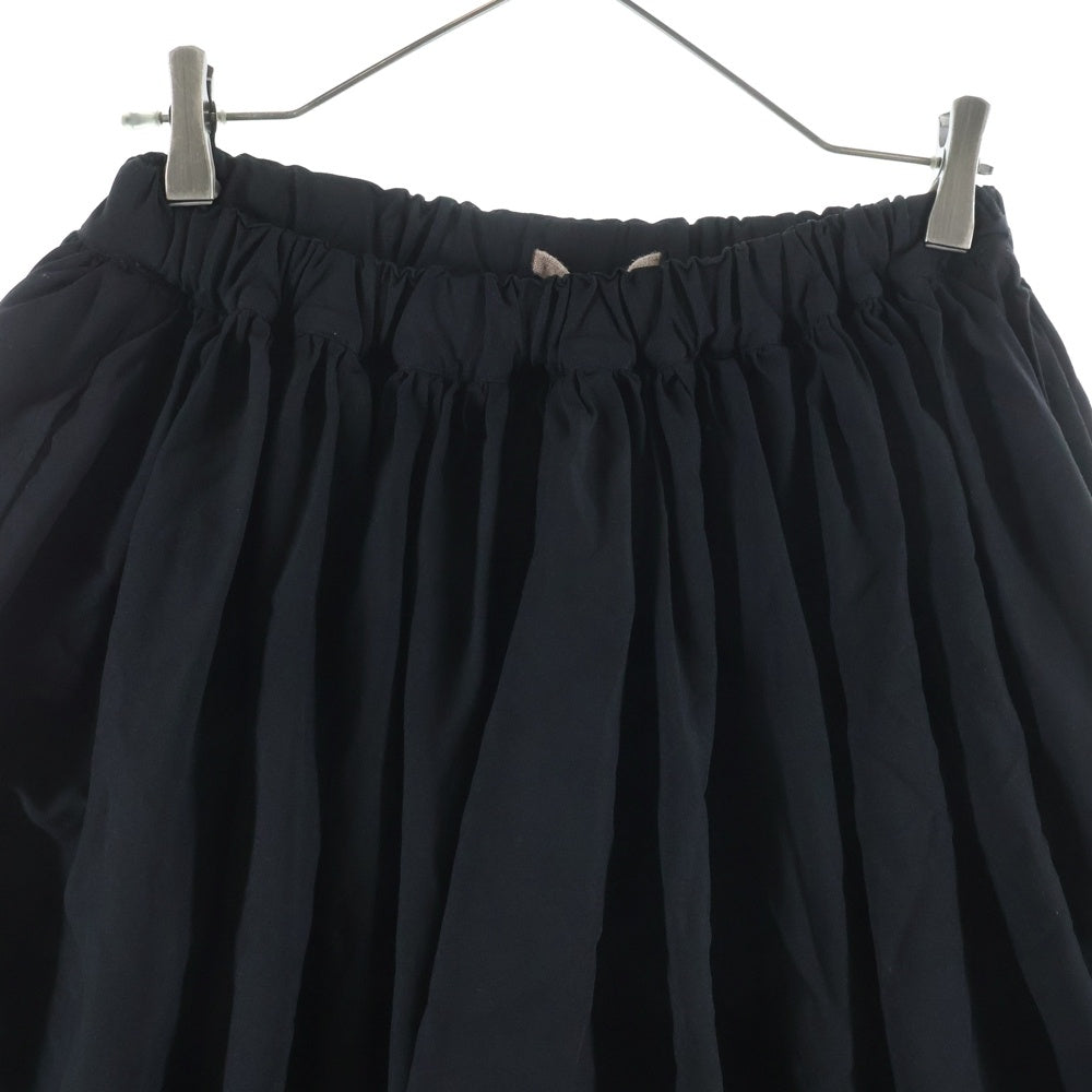 COMME des GARCONS(コムデギャルソン) 25AW フリル ワイドパンツ ブラック レディース RP-P025