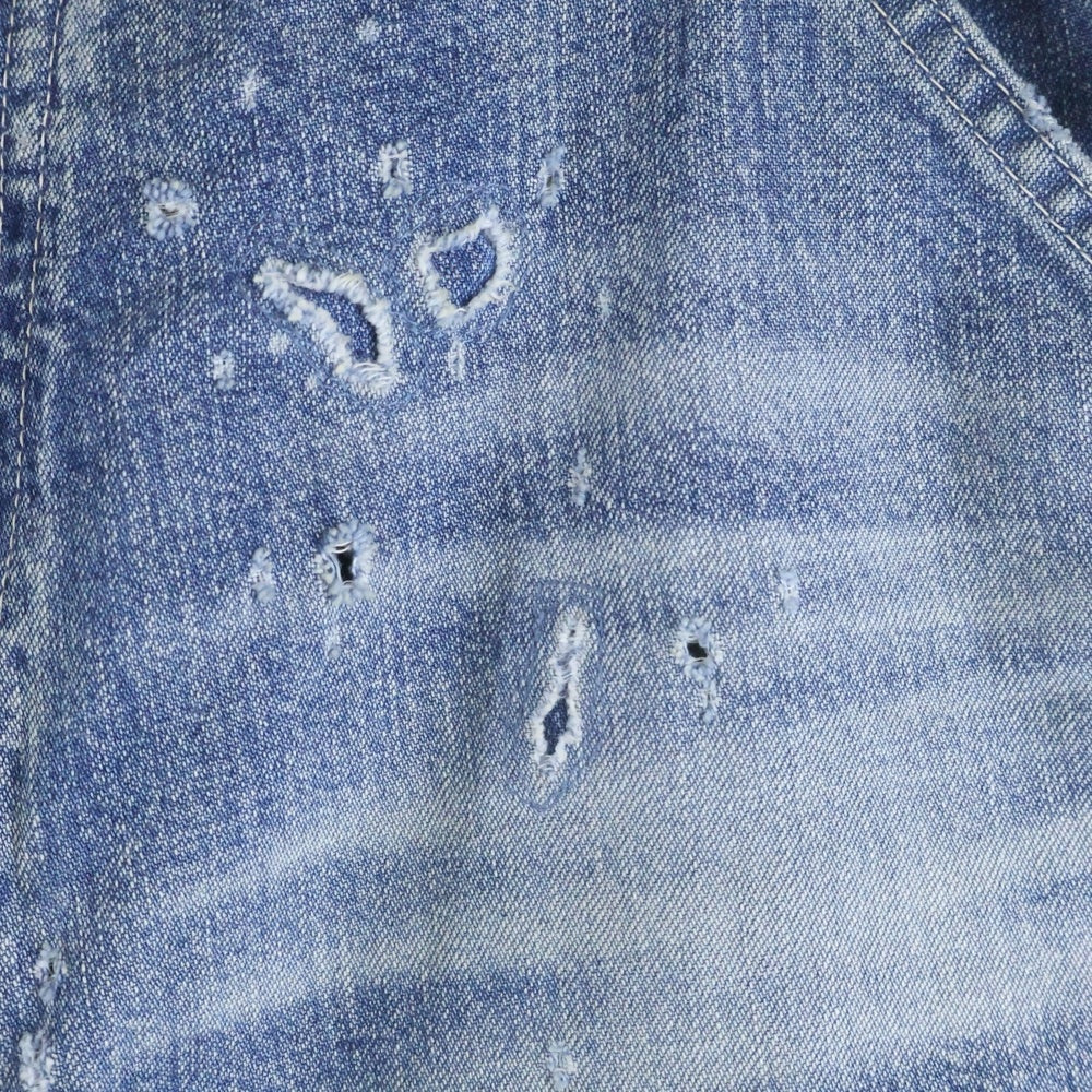 SAINT MICHAEL(セントマイケル) 24AW DOUBLE KNEE DENIM SM-YS1-0000-066 ダブル ニー デニムパンツ ジーンズ インディゴ