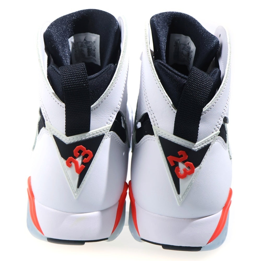 NIKE(ナイキ) AIR JORDAN 7 RETRO WHITE INFRARED CU9307-160 エアジョーダン7 レトロ ホワイト インフラレッド ハイカットスニーカー ホワイト 29.5cm/US11.5