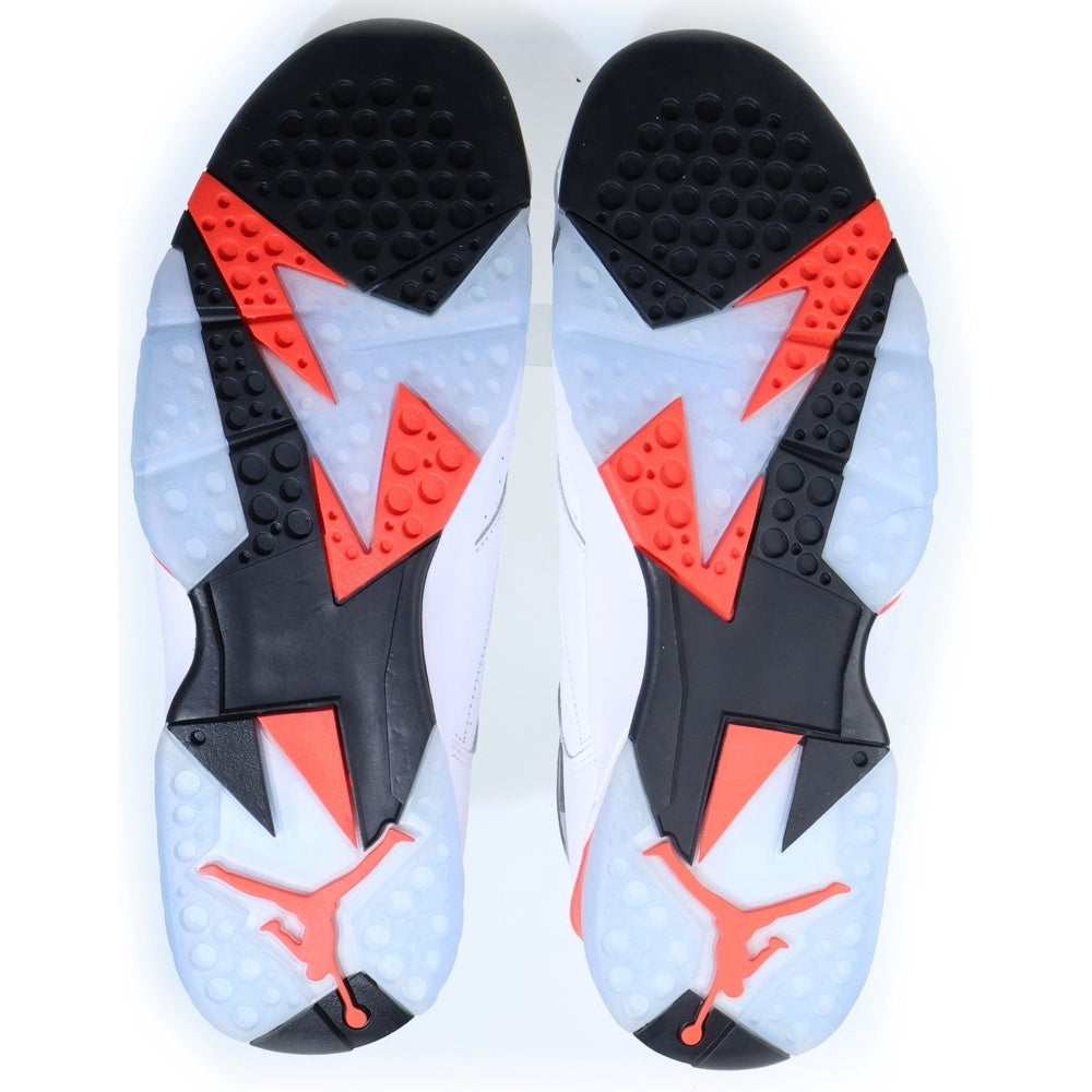 NIKE(ナイキ) AIR JORDAN 7 RETRO WHITE INFRARED CU9307-160 エアジョーダン7 レトロ ホワイト インフラレッド ハイカットスニーカー ホワイト 29.5cm/US11.5