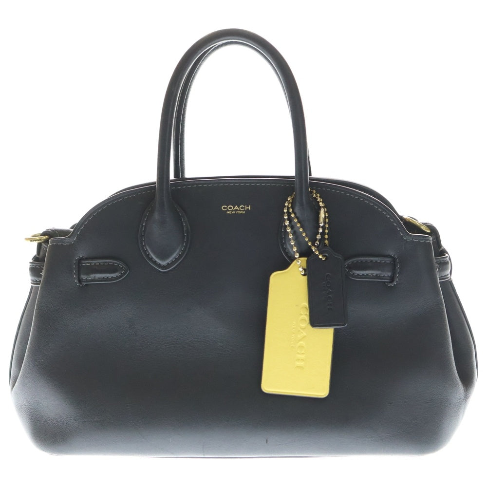 COACH(コーチ) エンパイア キャリーオール バッグ 28 ハンドバッグ ブラック CAM05 B4MPL レディース