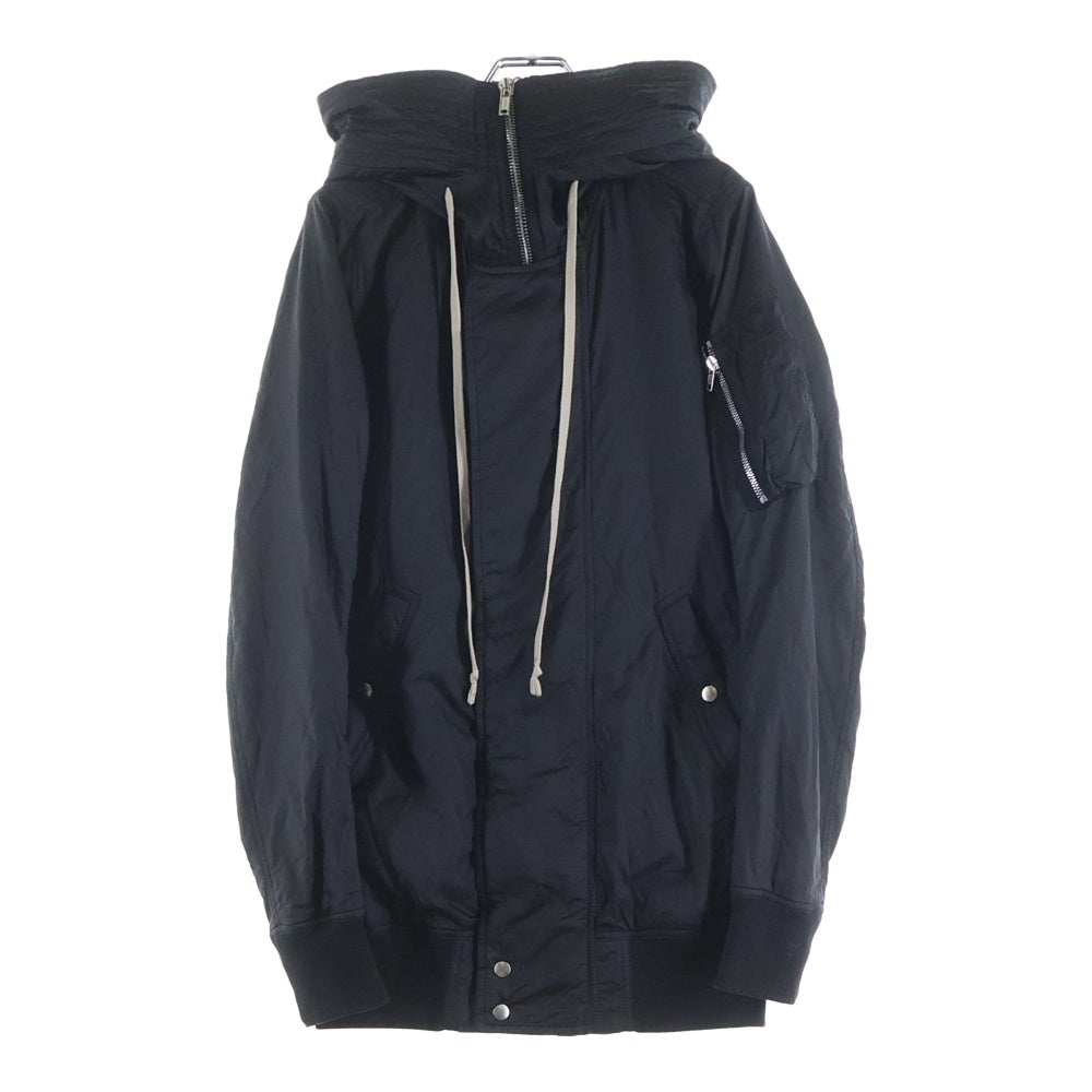 DRKSHDW(ダークシャドウ) 18AW HOODED BOMBER SHORT DS18F7712‐NR フーデッドボンバーショート ブラック