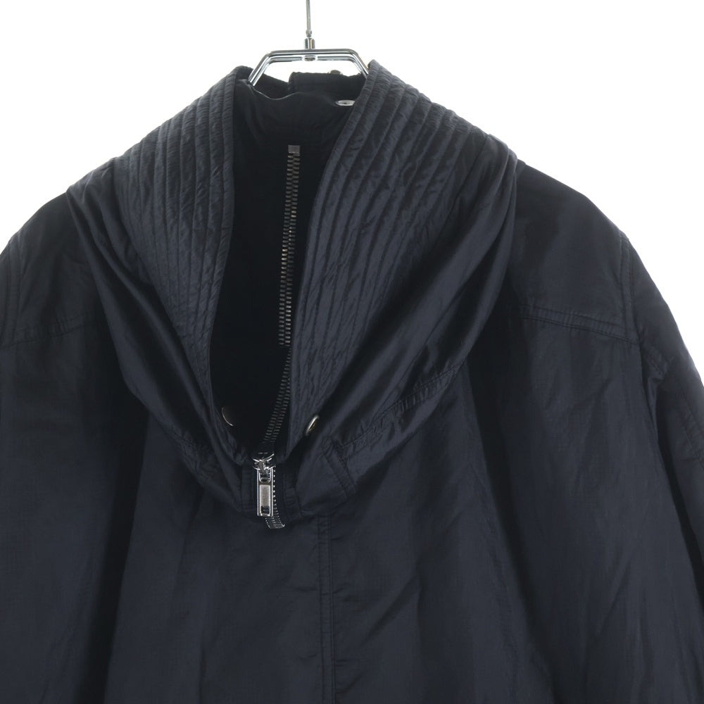 DRKSHDW(ダークシャドウ) 18AW HOODED BOMBER SHORT DS18F7712‐NR フーデッドボンバーショート ブラック