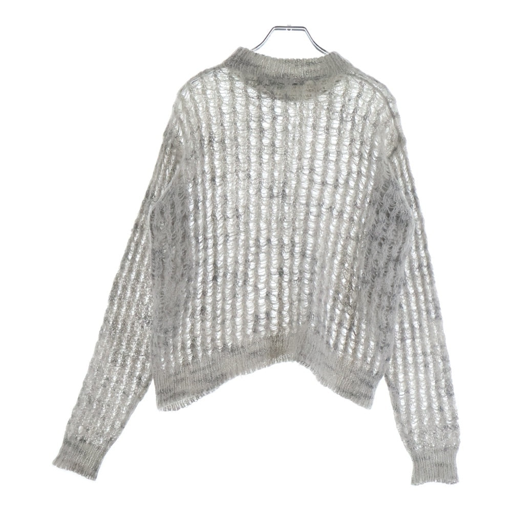 Acne Studios(アクネ ストゥディオズ) モヘア混 クルーネックニットセーター グレー レディース FN-WN-KNIT000327
