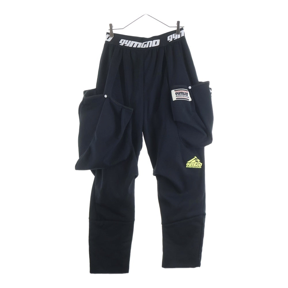 RIVINGTON roi Rebis(リヴィントンロイレビス ) ROMAN GUARD PANT ロマン ガード サルエルトラックパンツ ブラック