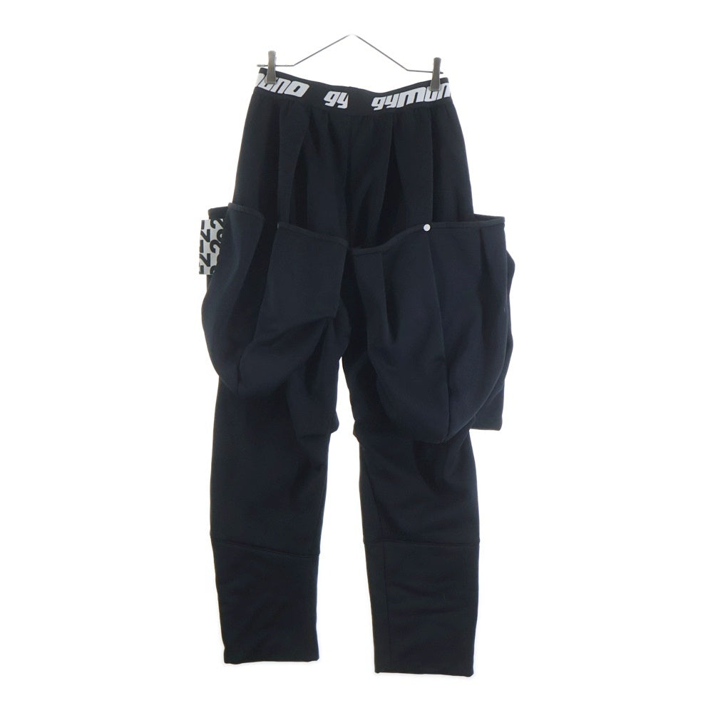RIVINGTON roi Rebis(リヴィントンロイレビス ) ROMAN GUARD PANT ロマン ガード サルエルトラックパンツ ブラック