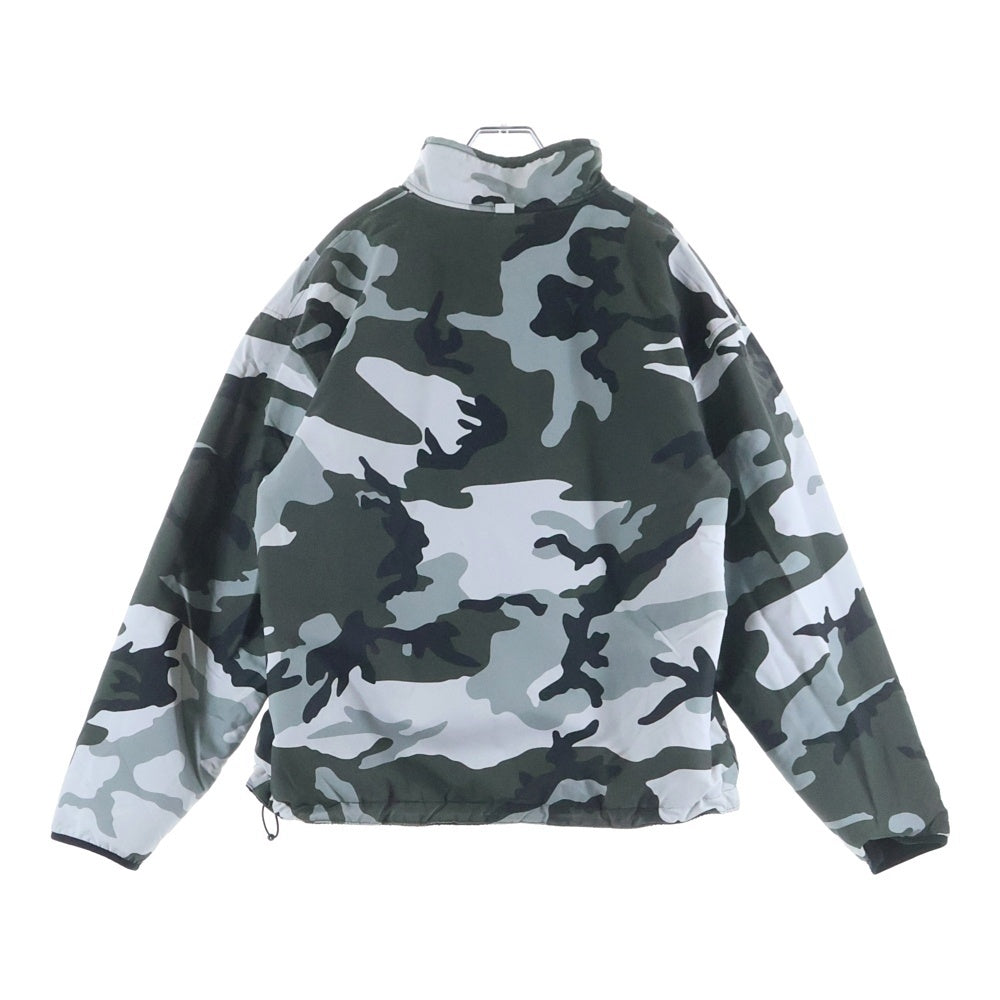 SUPREME(シュプリーム) 25AW POLARTEC SHEARLING REVERSIBLE PULLOVER ポーラテック リバーシブル プルオーバー フリースジャケット ブラック